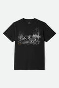 Gallop S/S Standard T-Shirt - Black Worn Wash