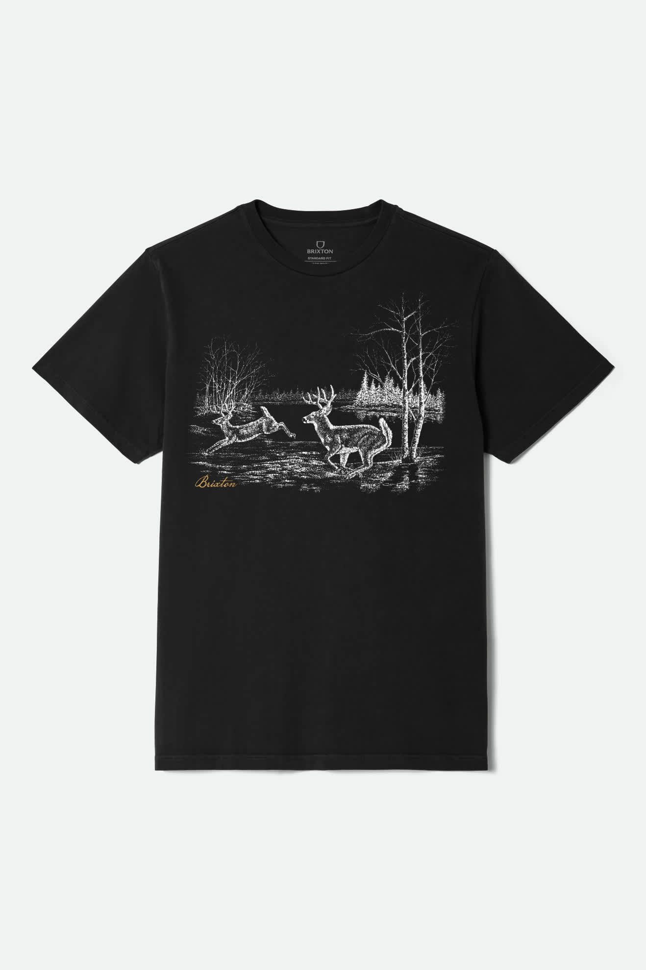 Gallop S/S Standard T-Shirt - Black Worn Wash