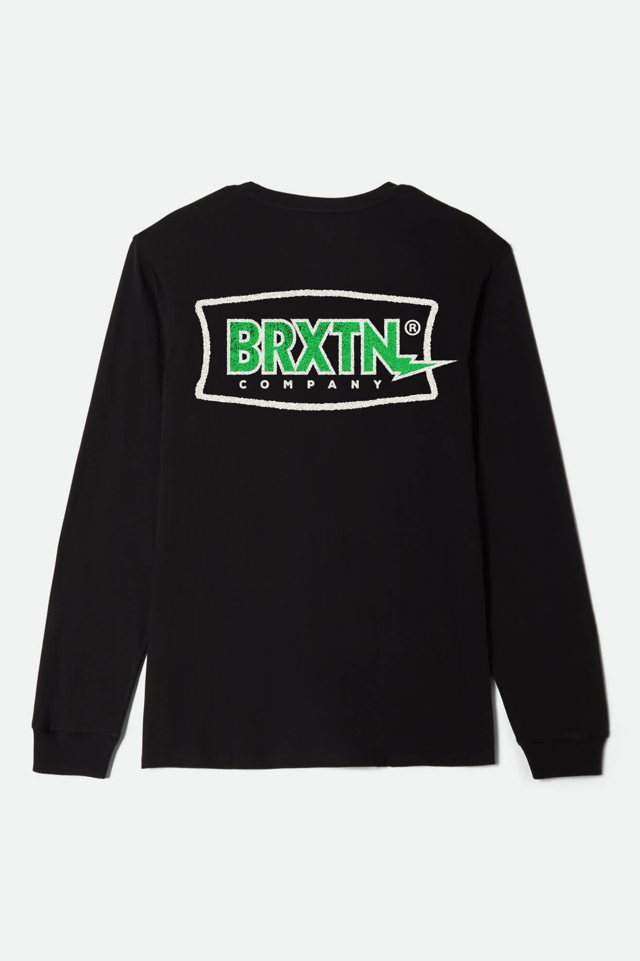 Lightning L/S Standard T-Shirt - Black