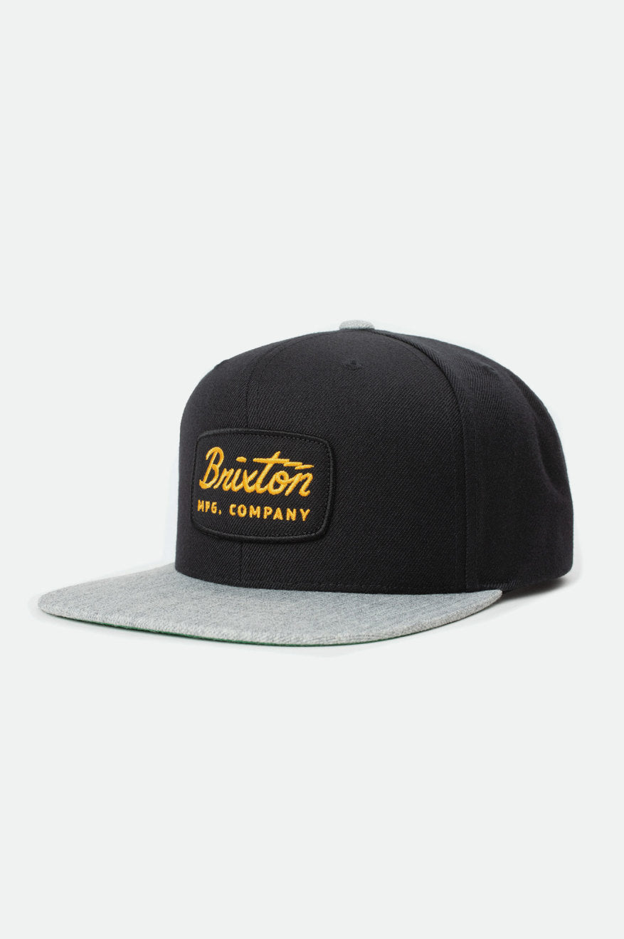 Jolt Snapback - Black/Heather Grey
