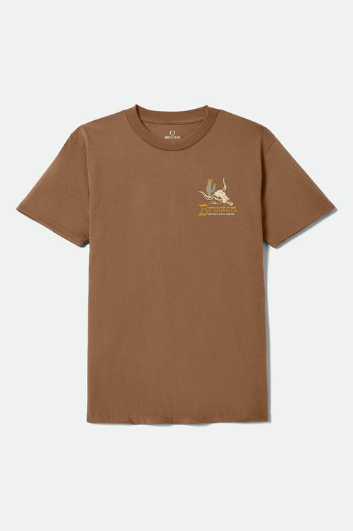 Barren Short Sleeve Standard T-Shirt - Brown Sugar