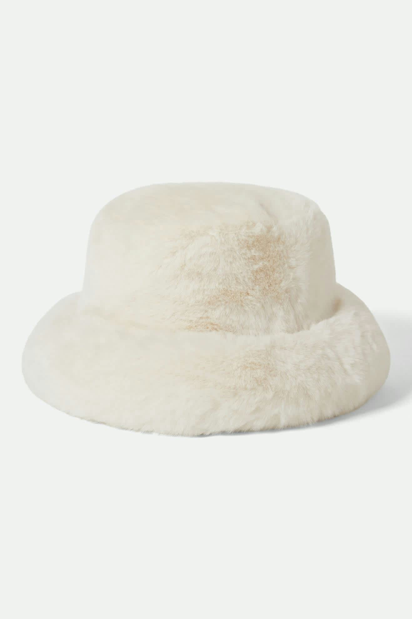 Dion Packable Winter Bucket Hat - Off White