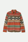 Bowery Arctic Stretch Fleece - Multi Blanket Stripe