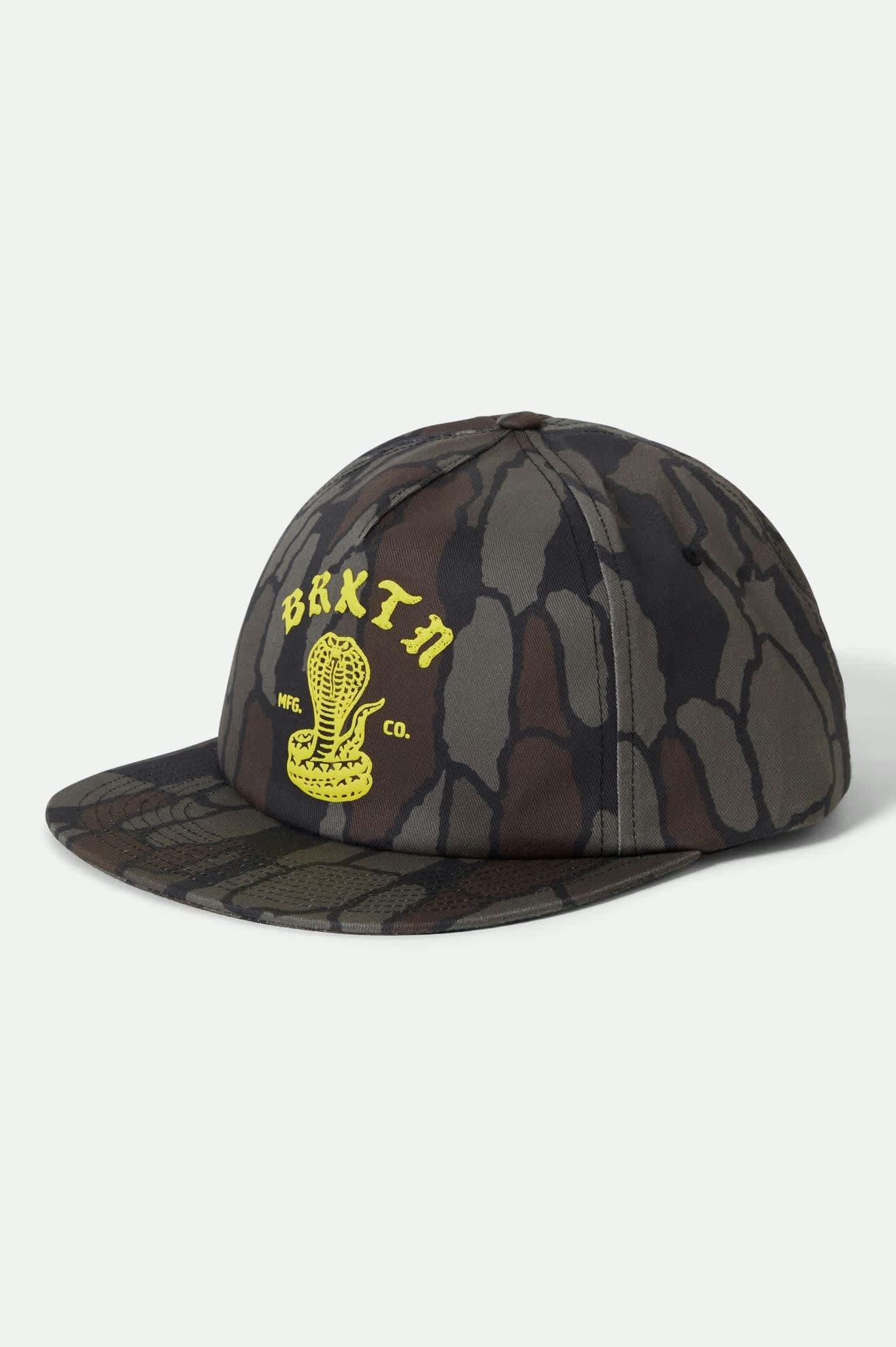 Darver Snapback - Bark Camo