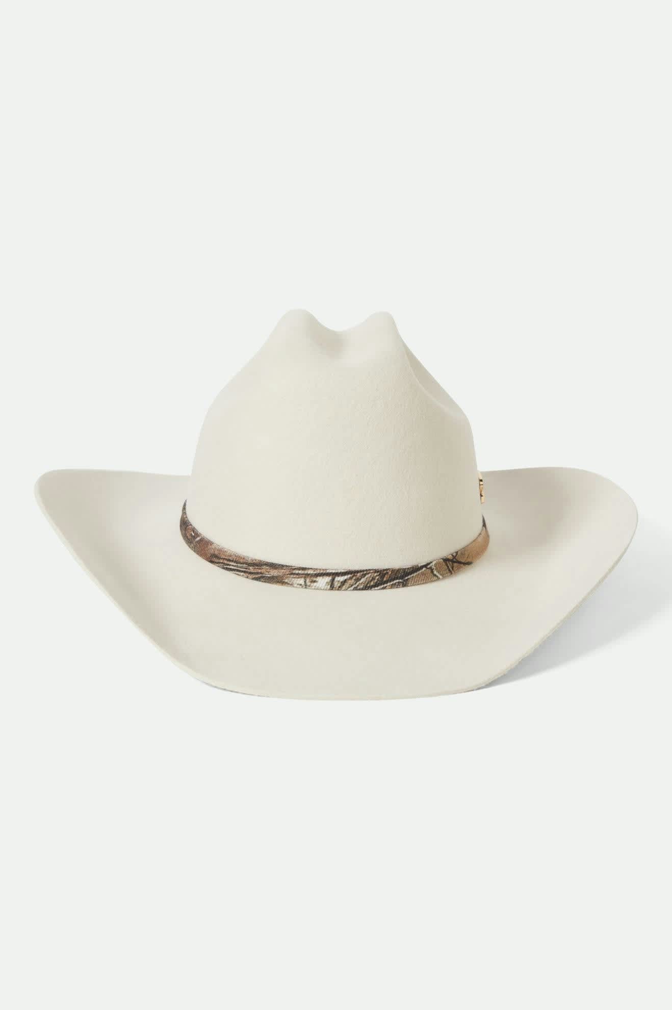 Ford Truck Country Cowboy Hat - Wimbledon White/Camo