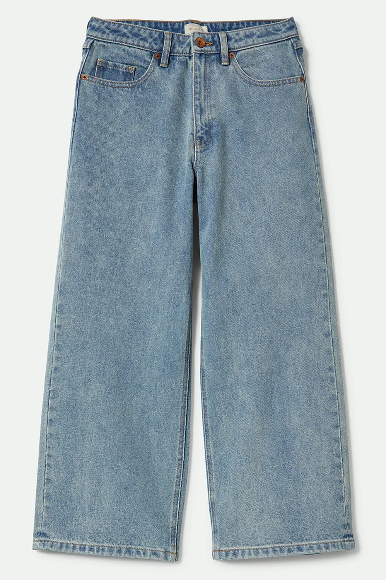 Margo Cropped 5-Pocket Pant - Light Denim