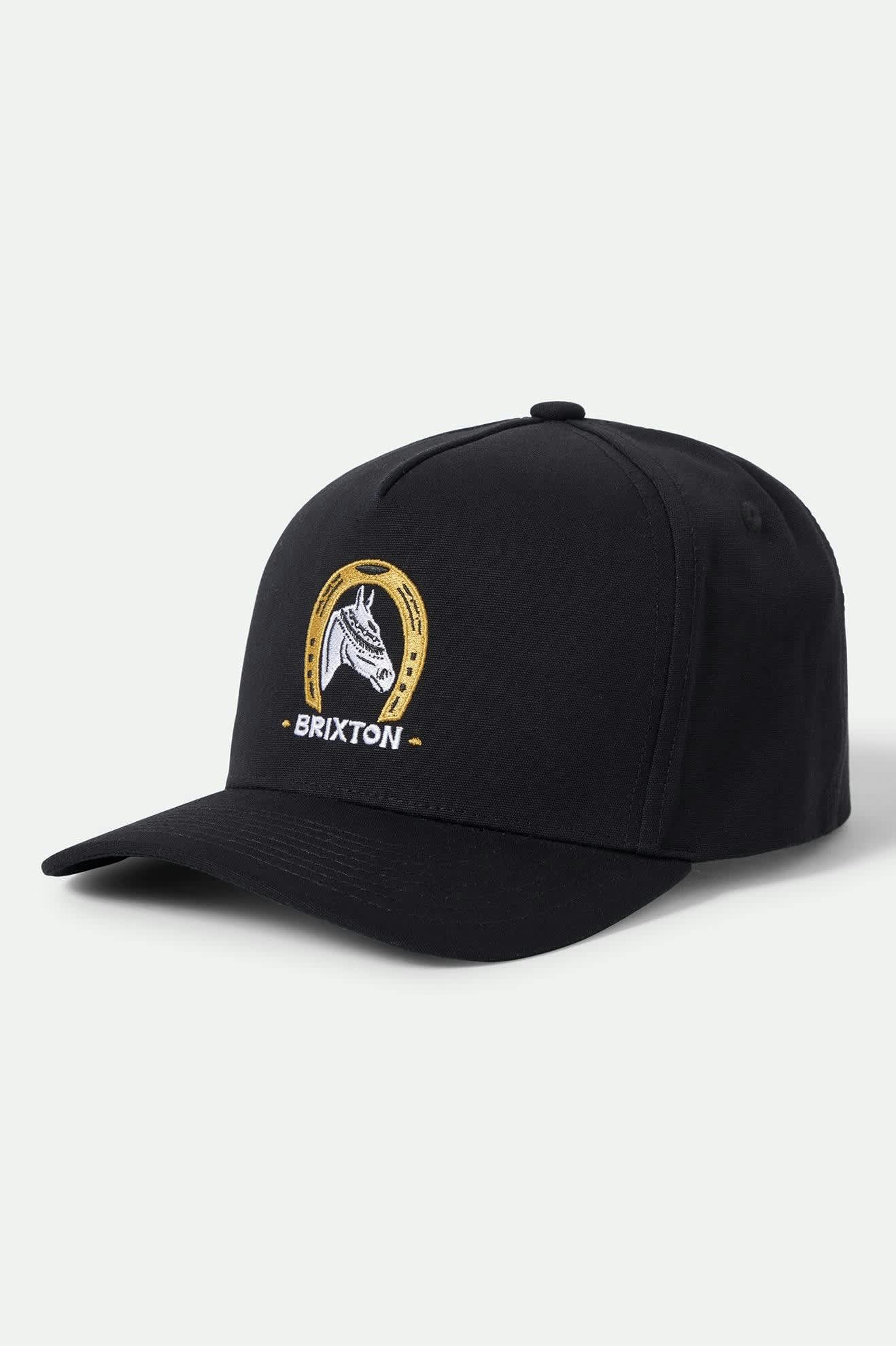 Horse Netplus Snapback - Black
