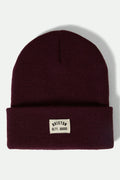 Woodburn Watch Cap Beanie - Port