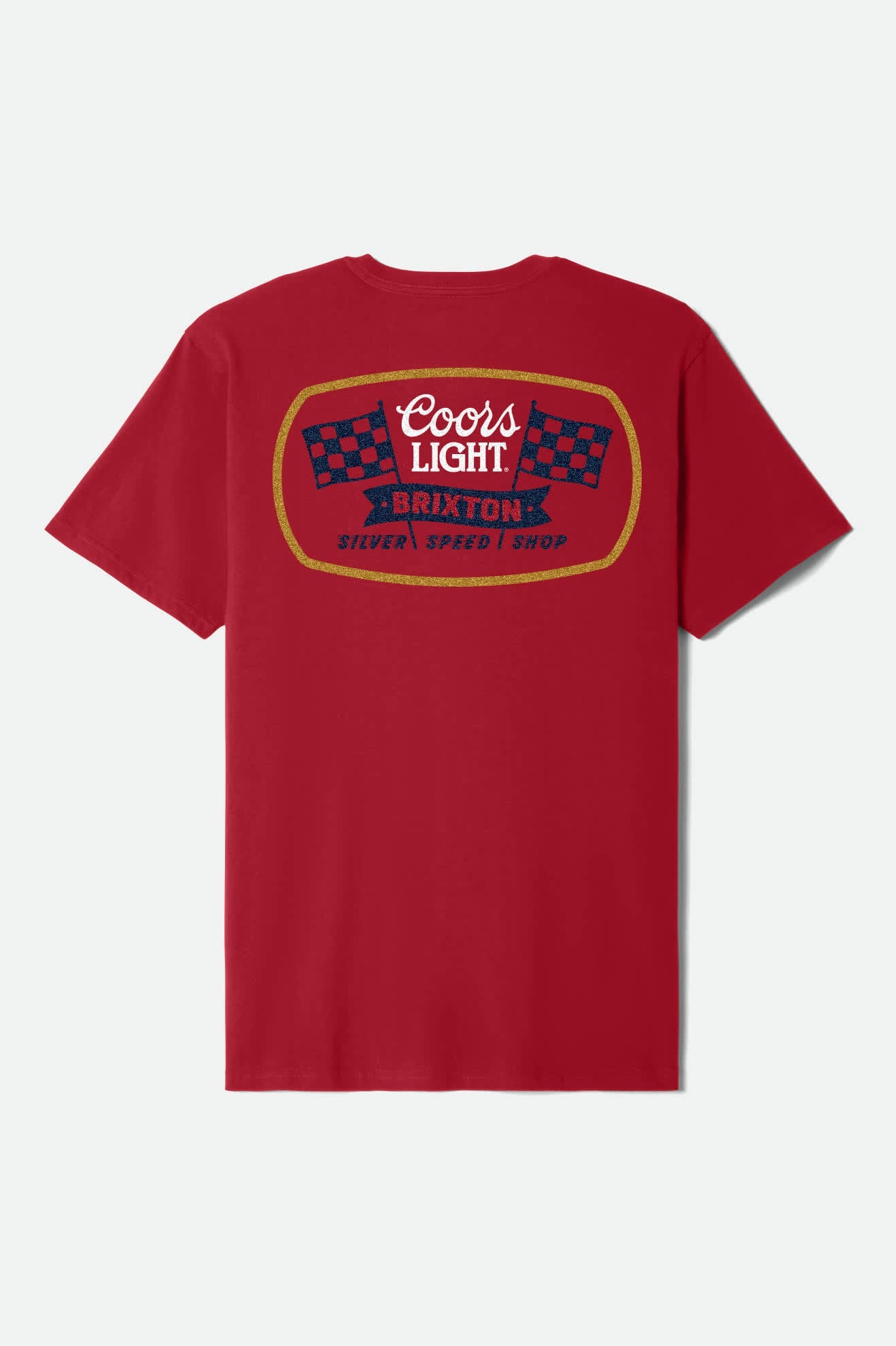 Coors Light Pit Stop S/S Standard T-Shirt - Coors Red