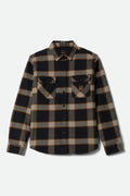 Bowery Heavyweight Flannel - Black/Cream