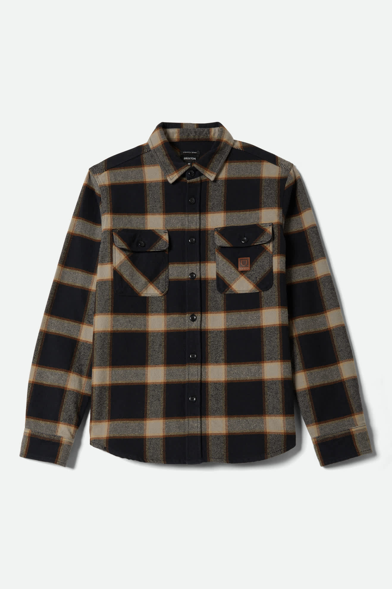 Bowery Heavyweight Flannel - Black/Cream
