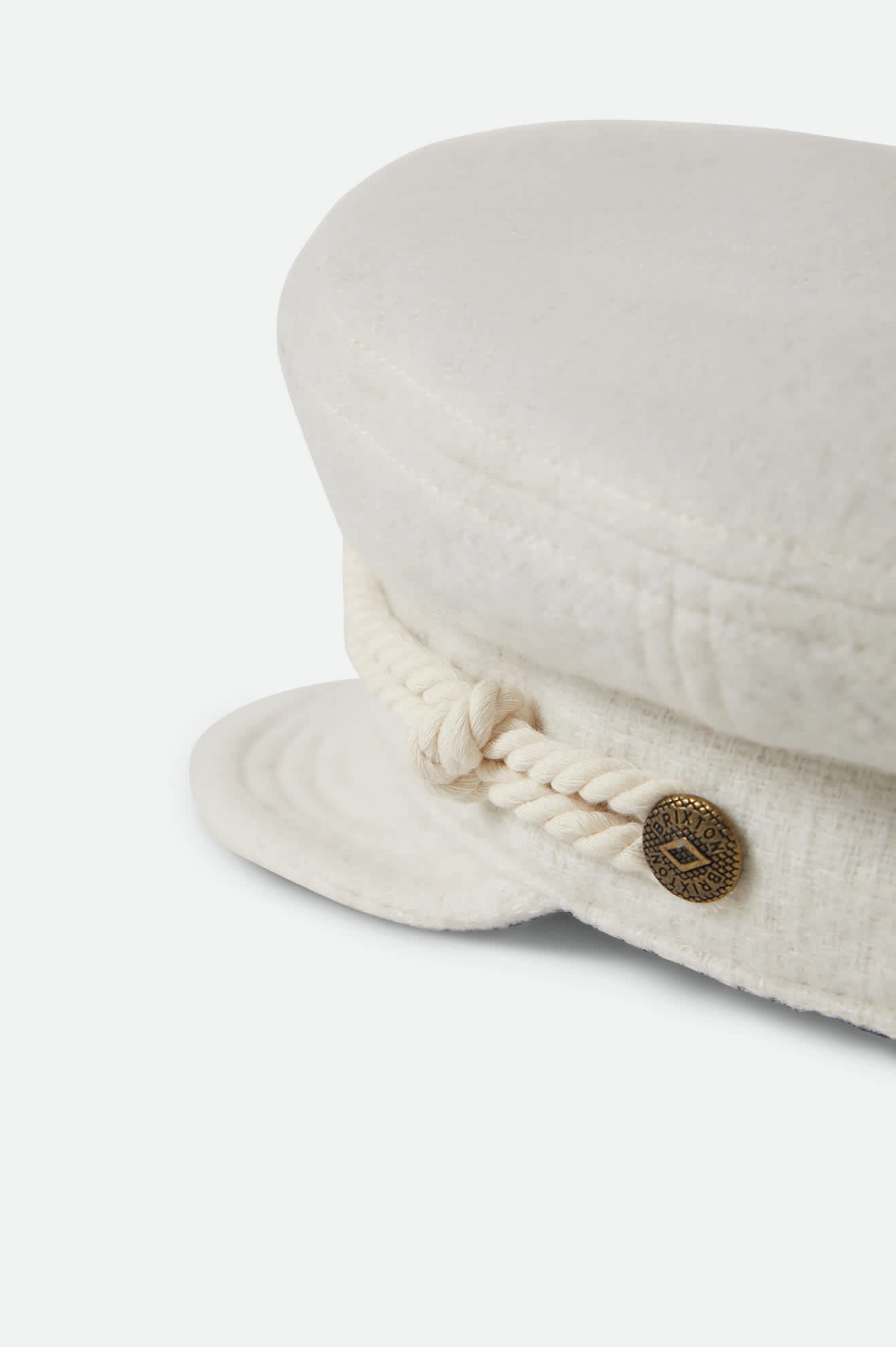 Kayla Cap - Off White Boucle