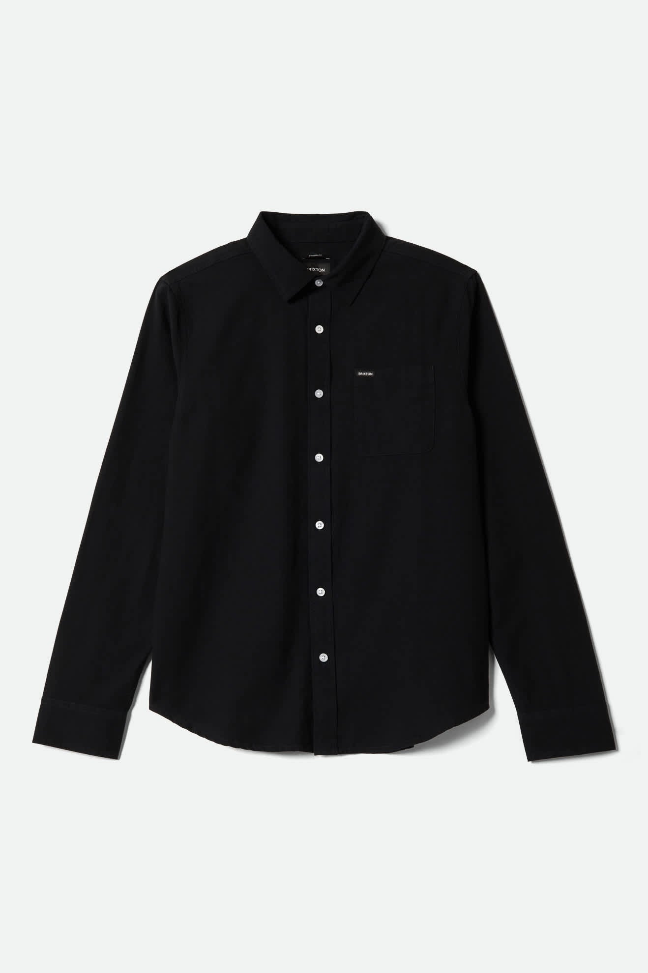 Charter Long Sleeve Shirt - Black