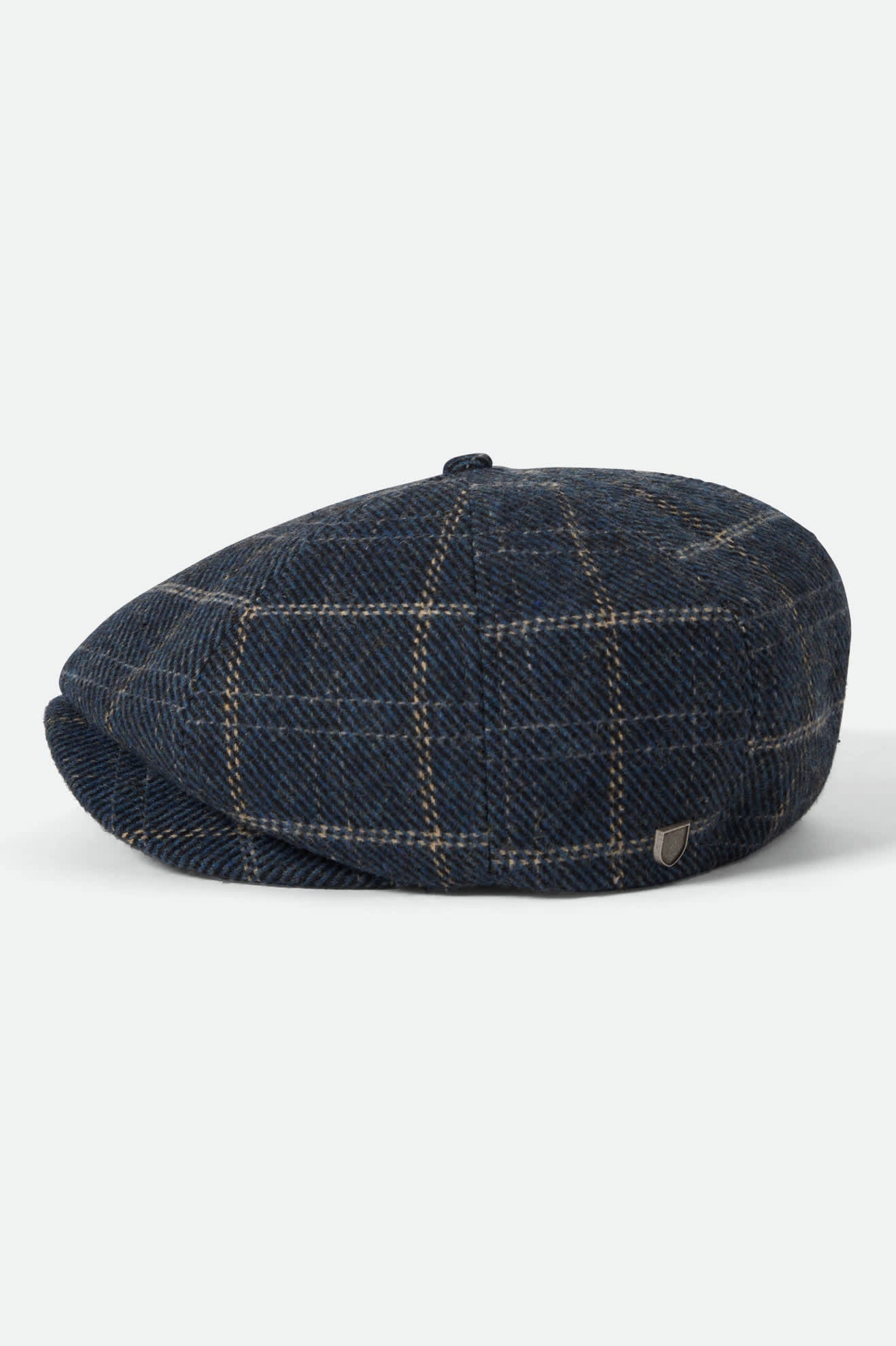 Brood Newsboy Cap - Mood Indigo/Tan
