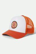 Out After Dark Netplus Trucker Hat - Tangerine/Off White