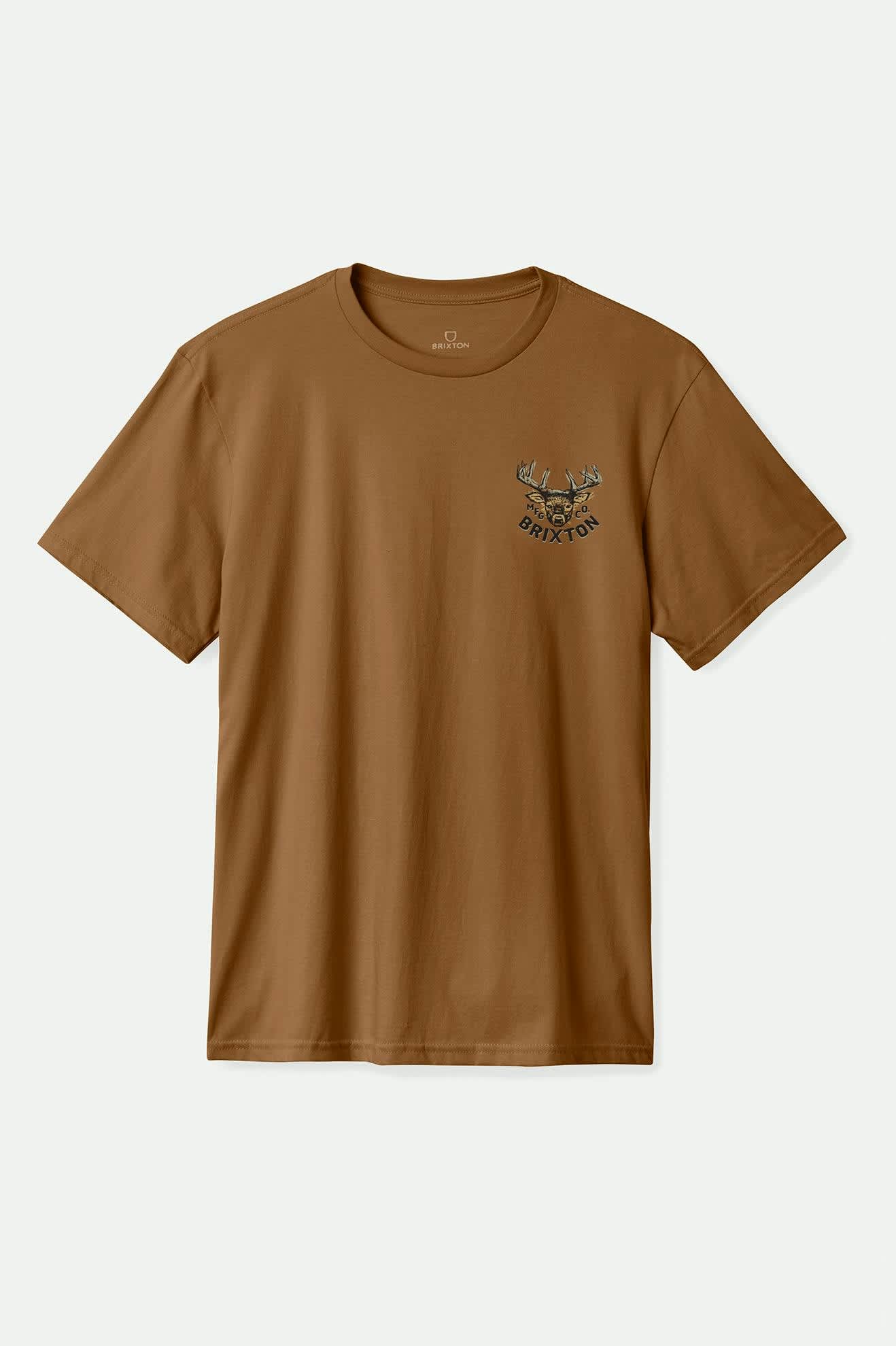 Berrick S/S Tailored T-Shirt - Washed Copper