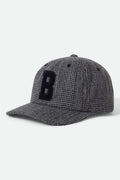 Big B Adjustable Hat - Grey Shadow Plaid