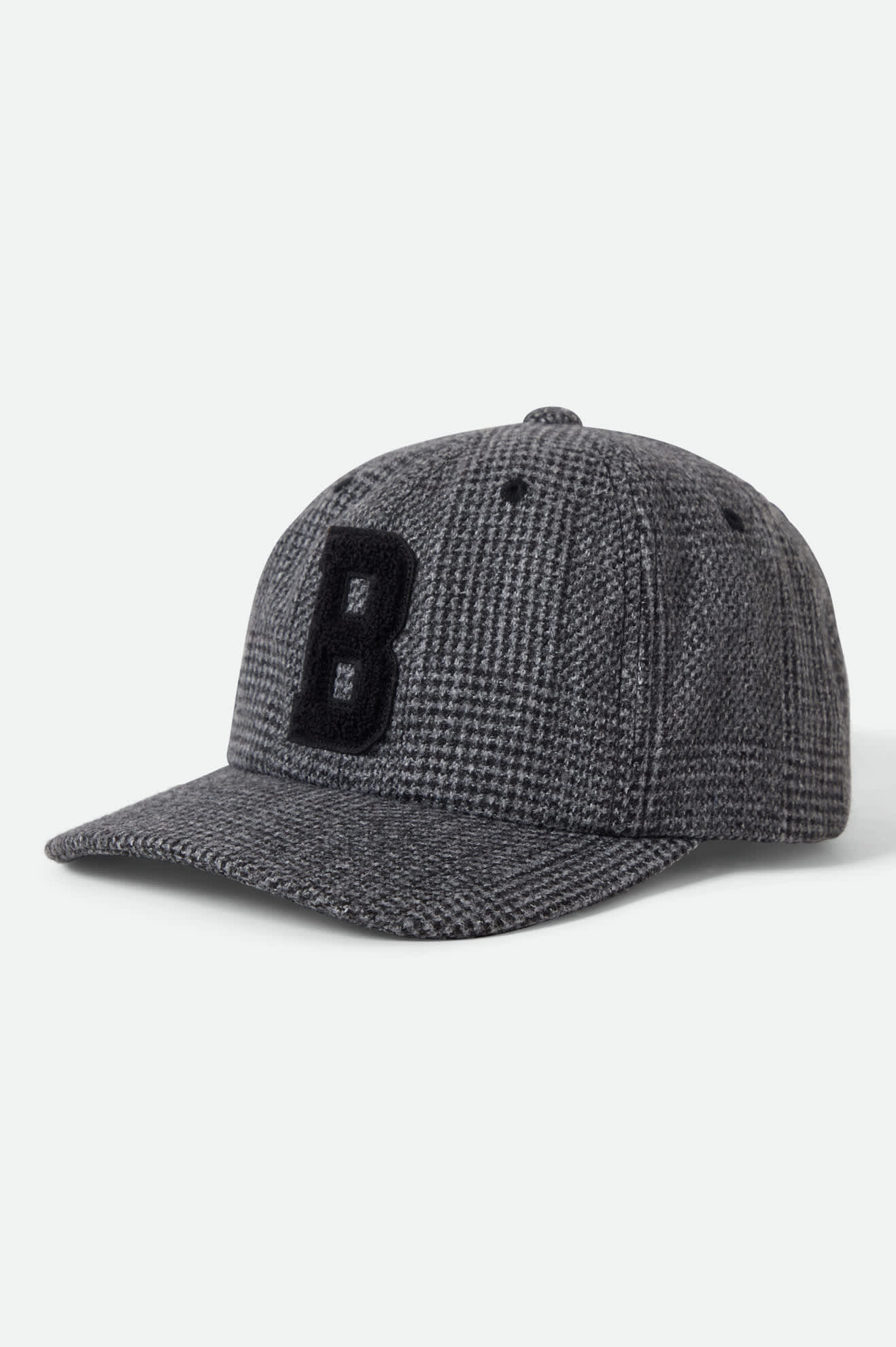 Big B Adjustable Hat - Grey Shadow Plaid