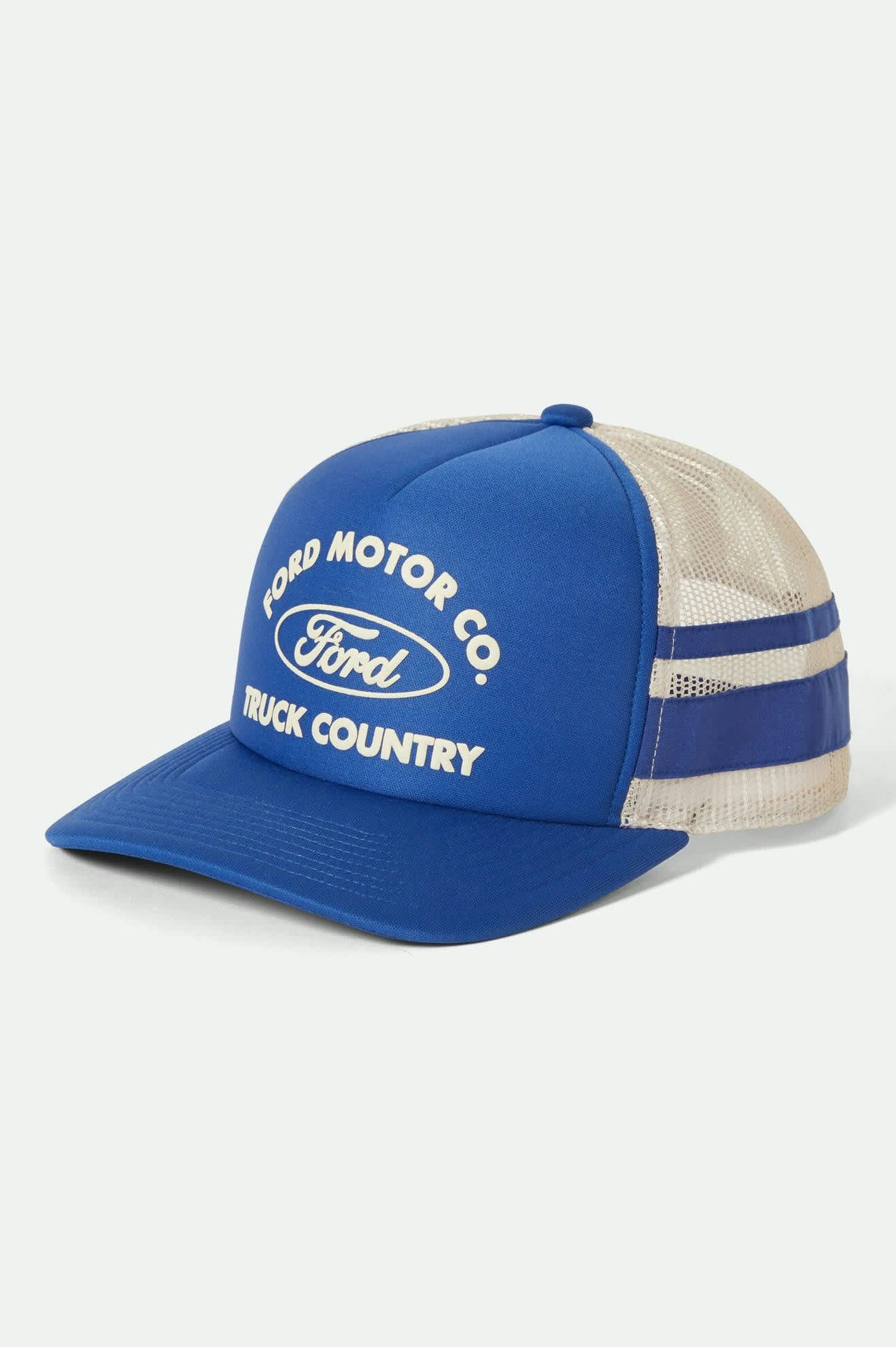 Ford Built Tough Trucker Hat - Ford Blue/Wimbledon White