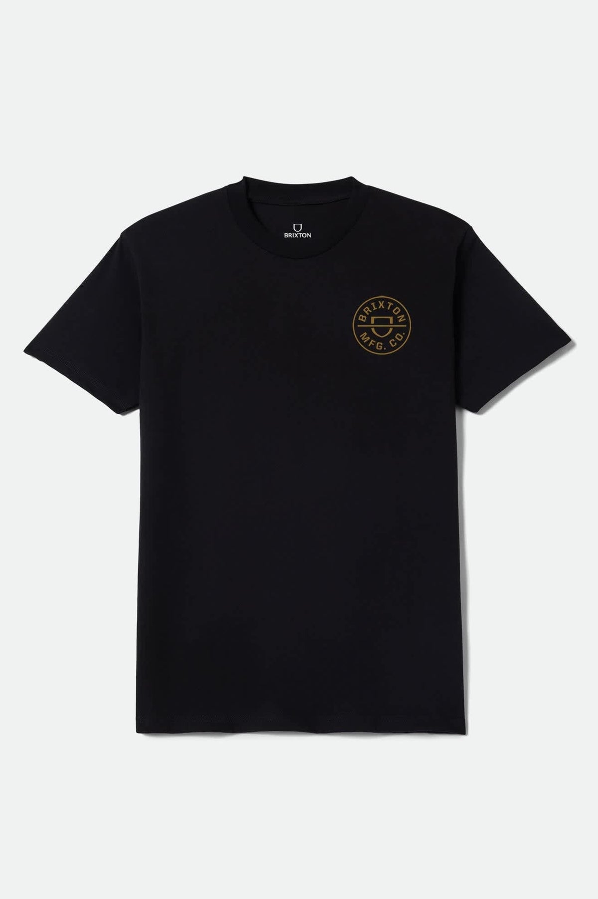 Crest Short Sleeve Standard T-Shirt - Black/Bronze