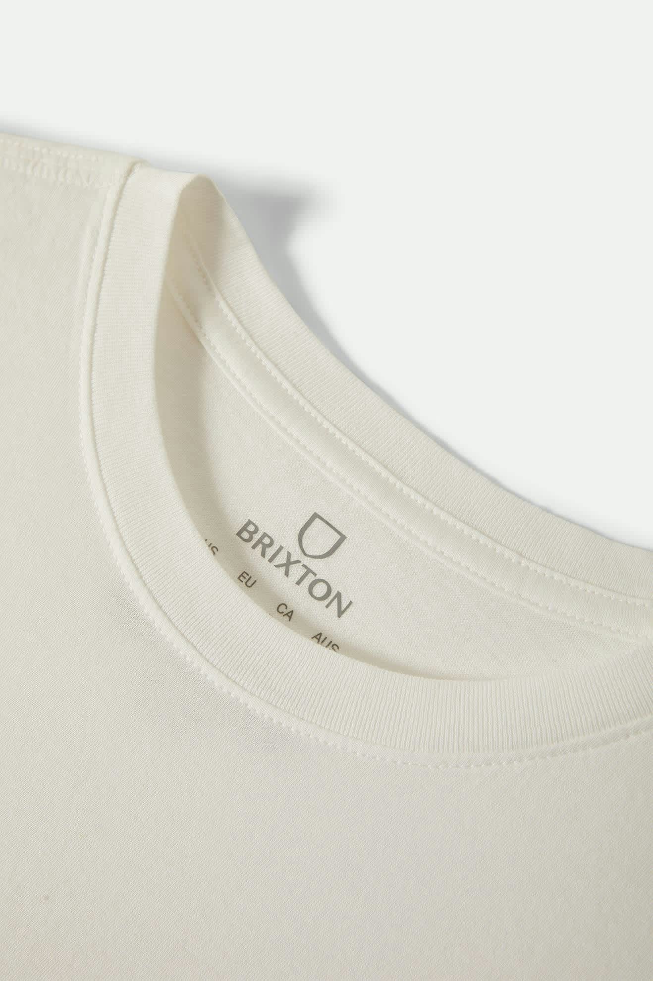 Chill Out Fitted Crew T-Shirt - Off White