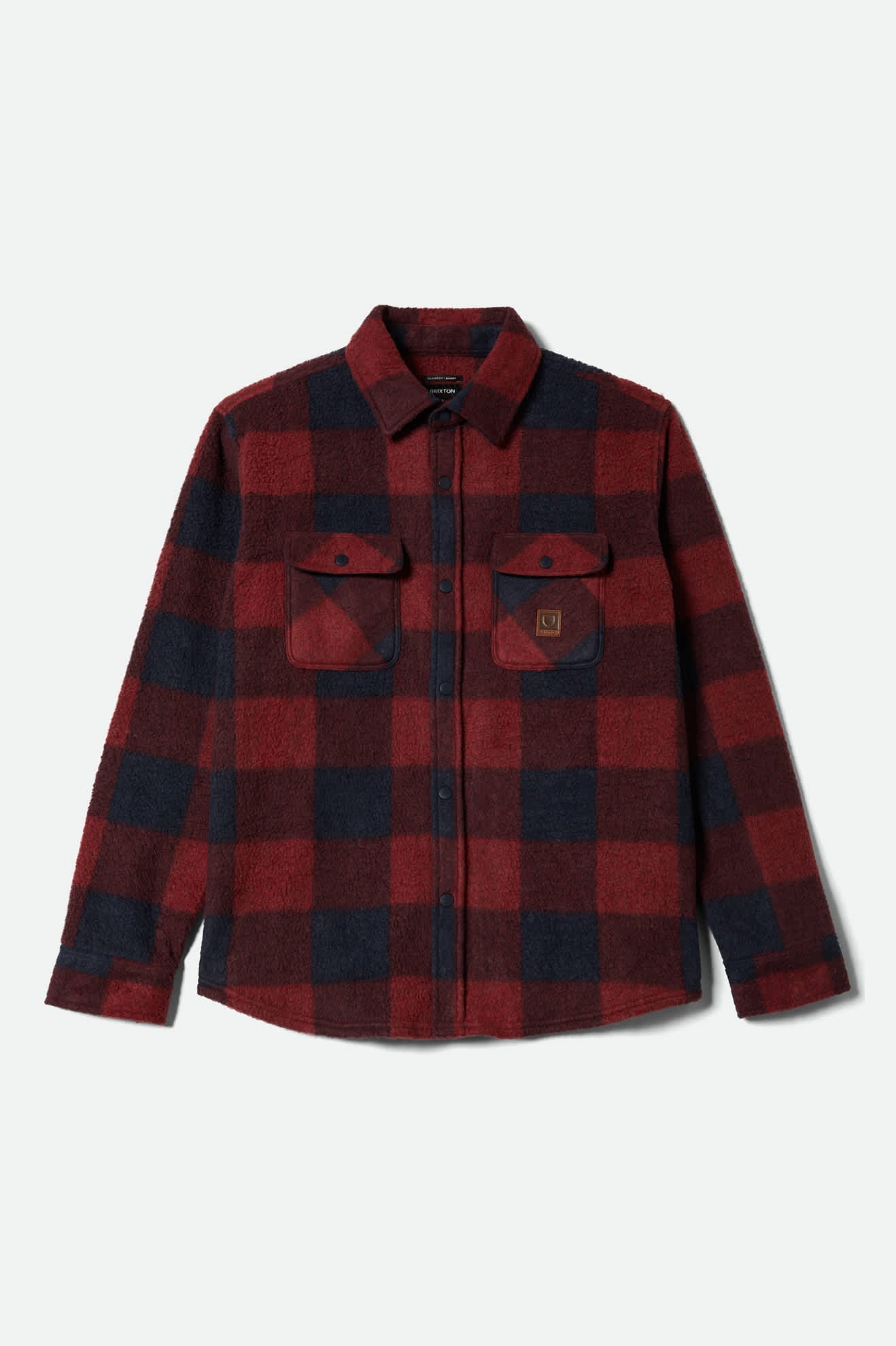 Bowery Arctic Stretch Fleece - Adrenaline Rush/Mood Indigo Plaid