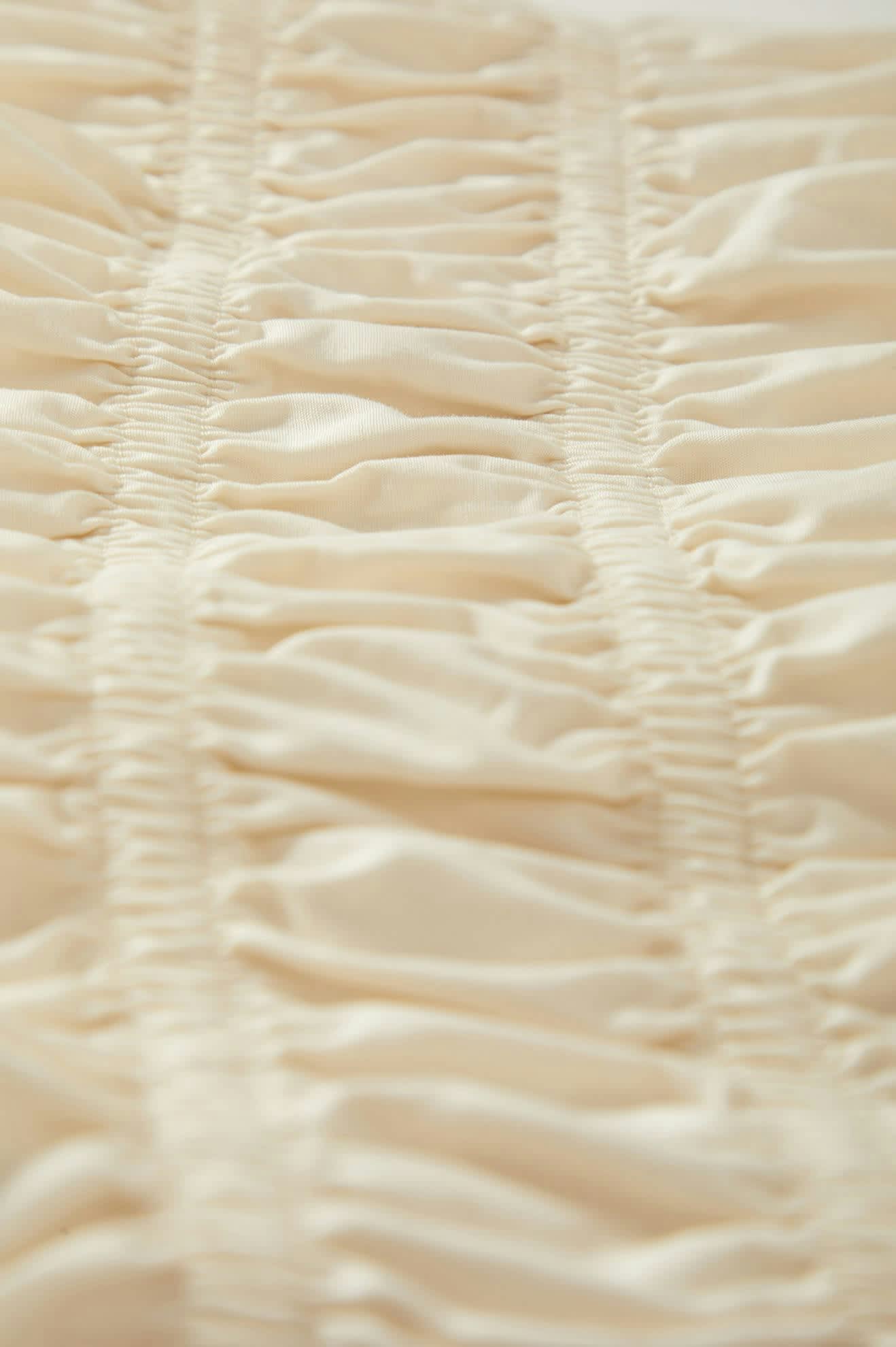 Eden Smocked Top - Off White