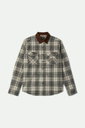 Builders Bowery Performance Flannel - Off White/Black