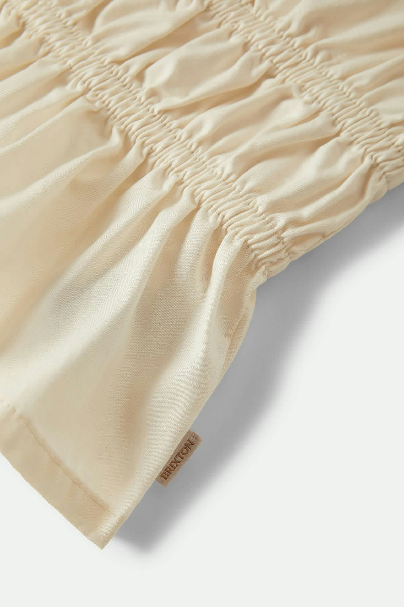 Eden Smocked Top - Off White