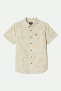 Charter Print S/S Shirt - Beige/Whitecap Floral