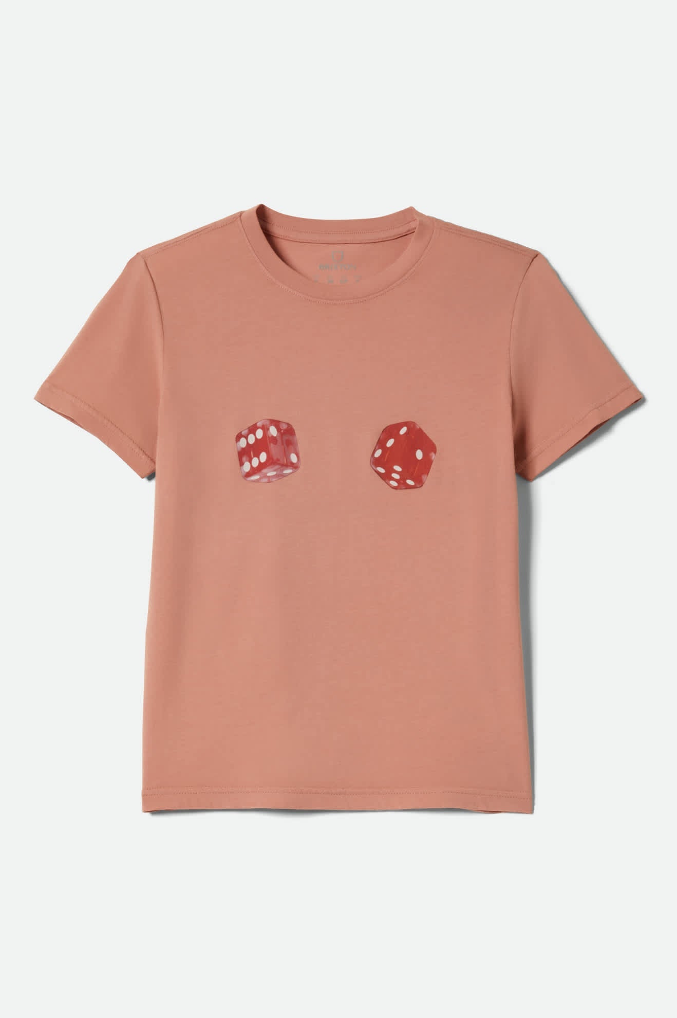 Tossed Dice Crew T-Shirt - Italian Clay
