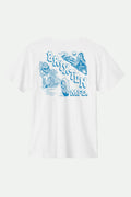 Paco S/S Tailored T-Shirt - White