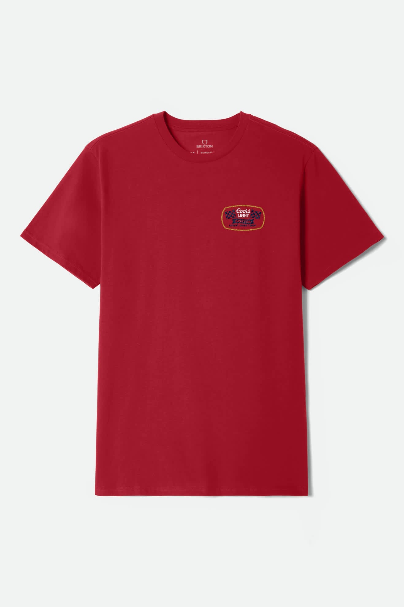 Coors Light Pit Stop S/S Standard T-Shirt - Coors Red