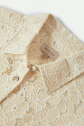 East Side Boxy L/S Button Down - Whitecap