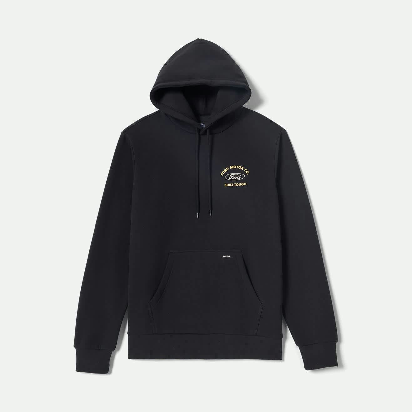 Ford Built Tough Fleece Hoodie - Burnt Rubber