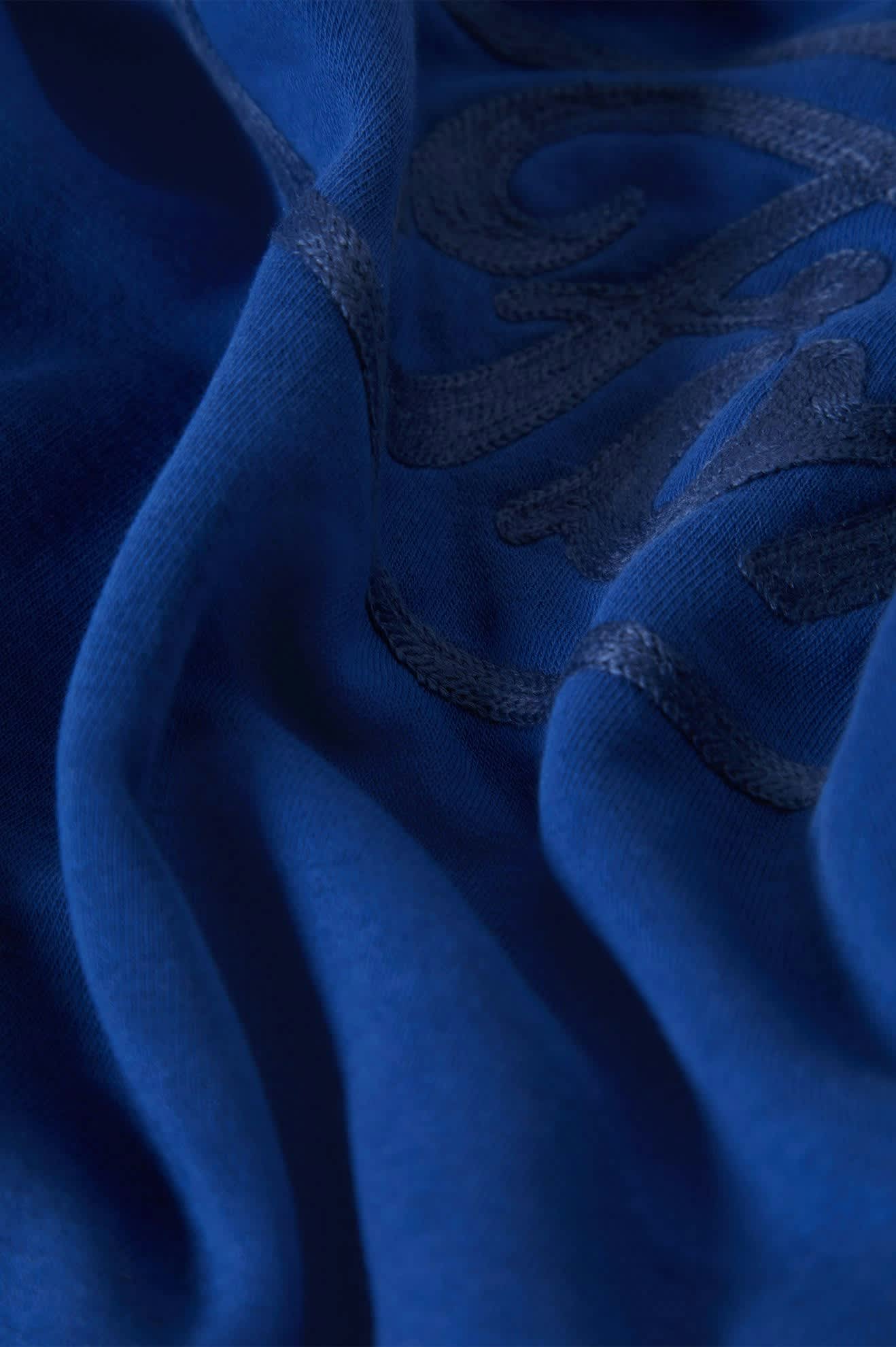 Ford Number One Relaxed Fleece Crew - Ford Blue