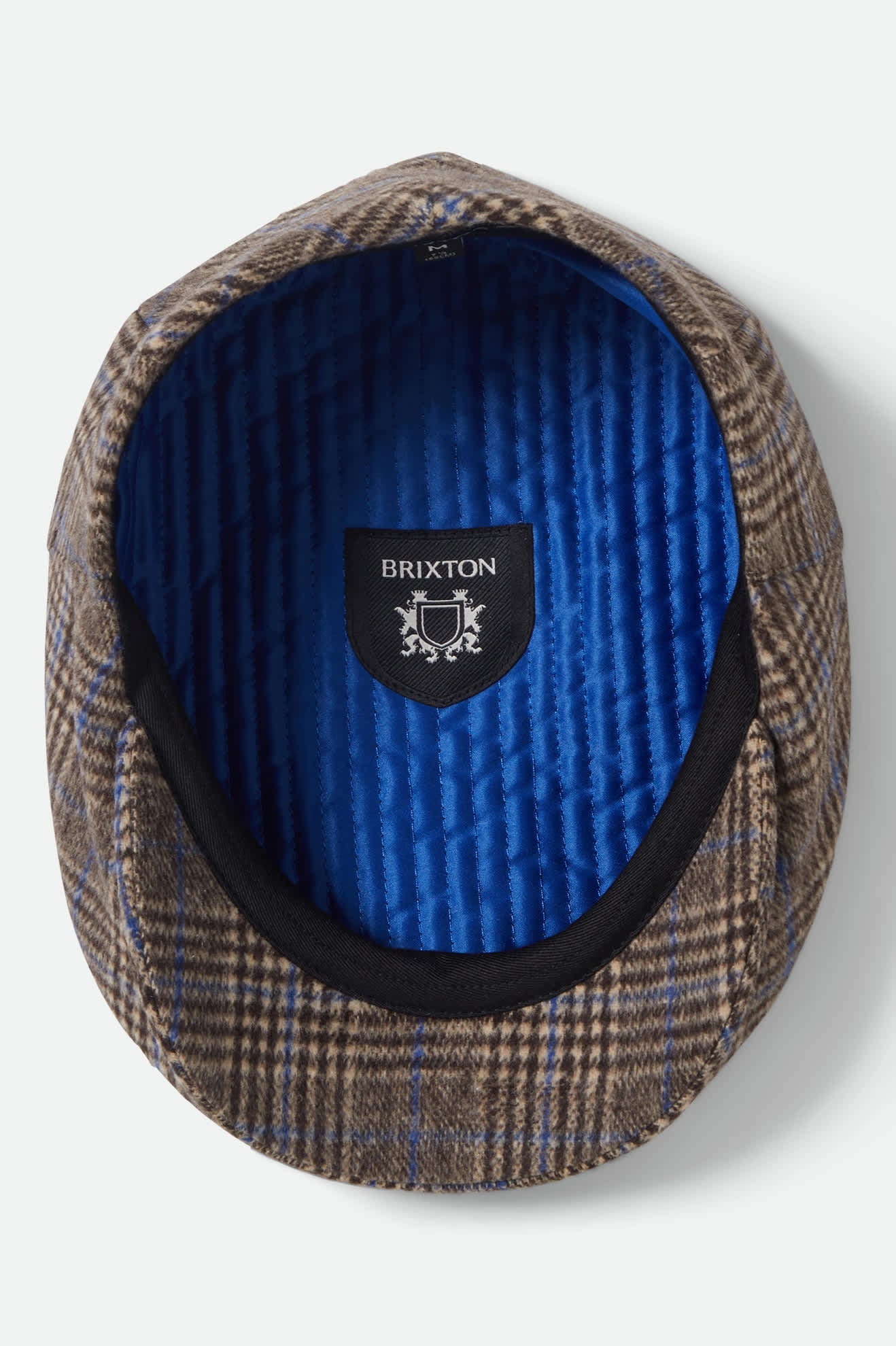 Barrel Snap Cap - Tan/Light Brown/Royal