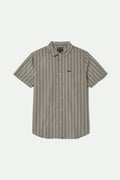 Charter Stripe S/S Shirt - Charcoal/Grey