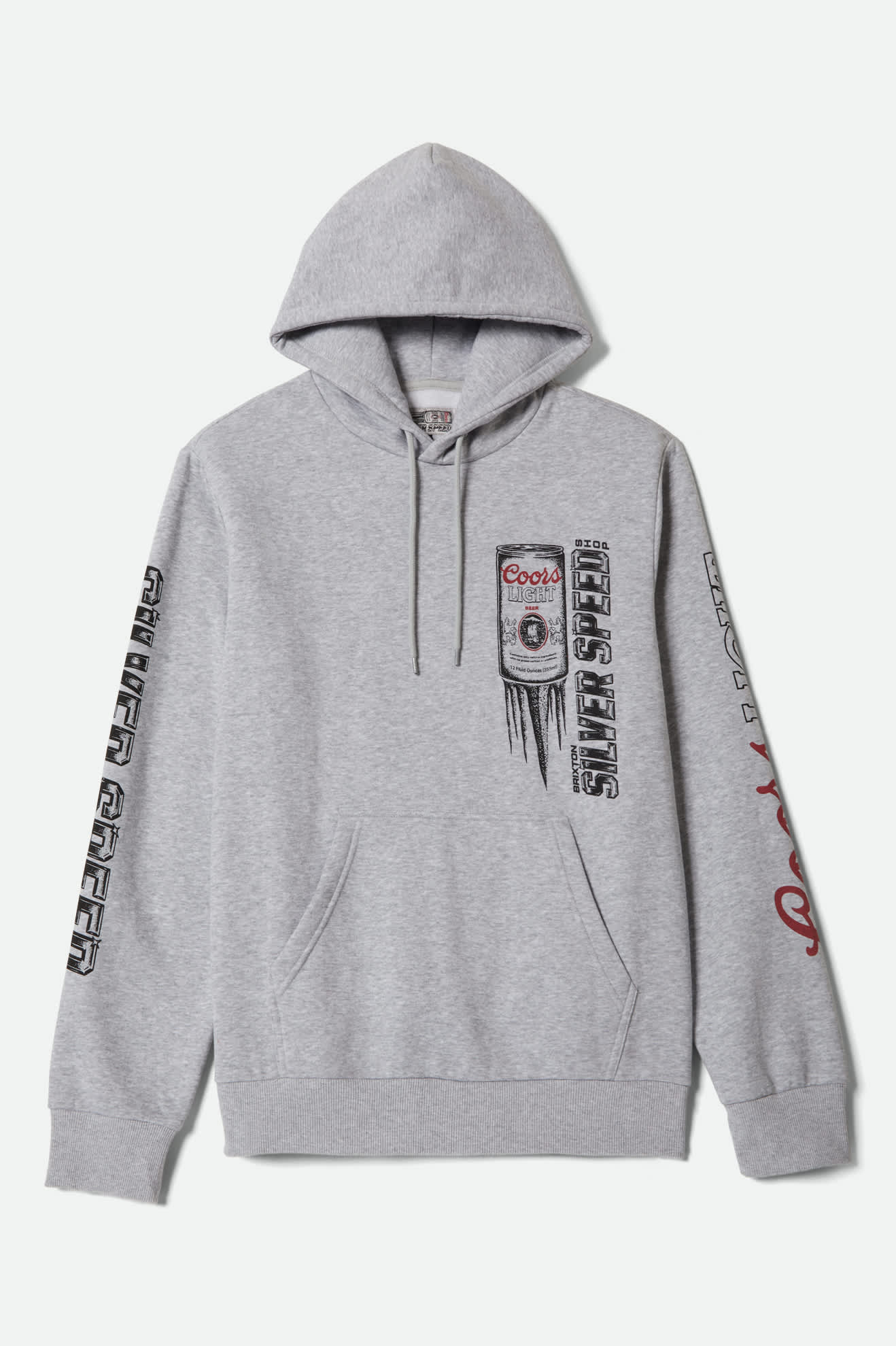 Coors Light Silver Speed Hoodie - Heather Grey