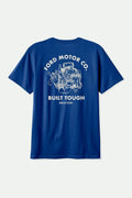 Ford Built Tough S/S Standard T-Shirt - Ford Blue