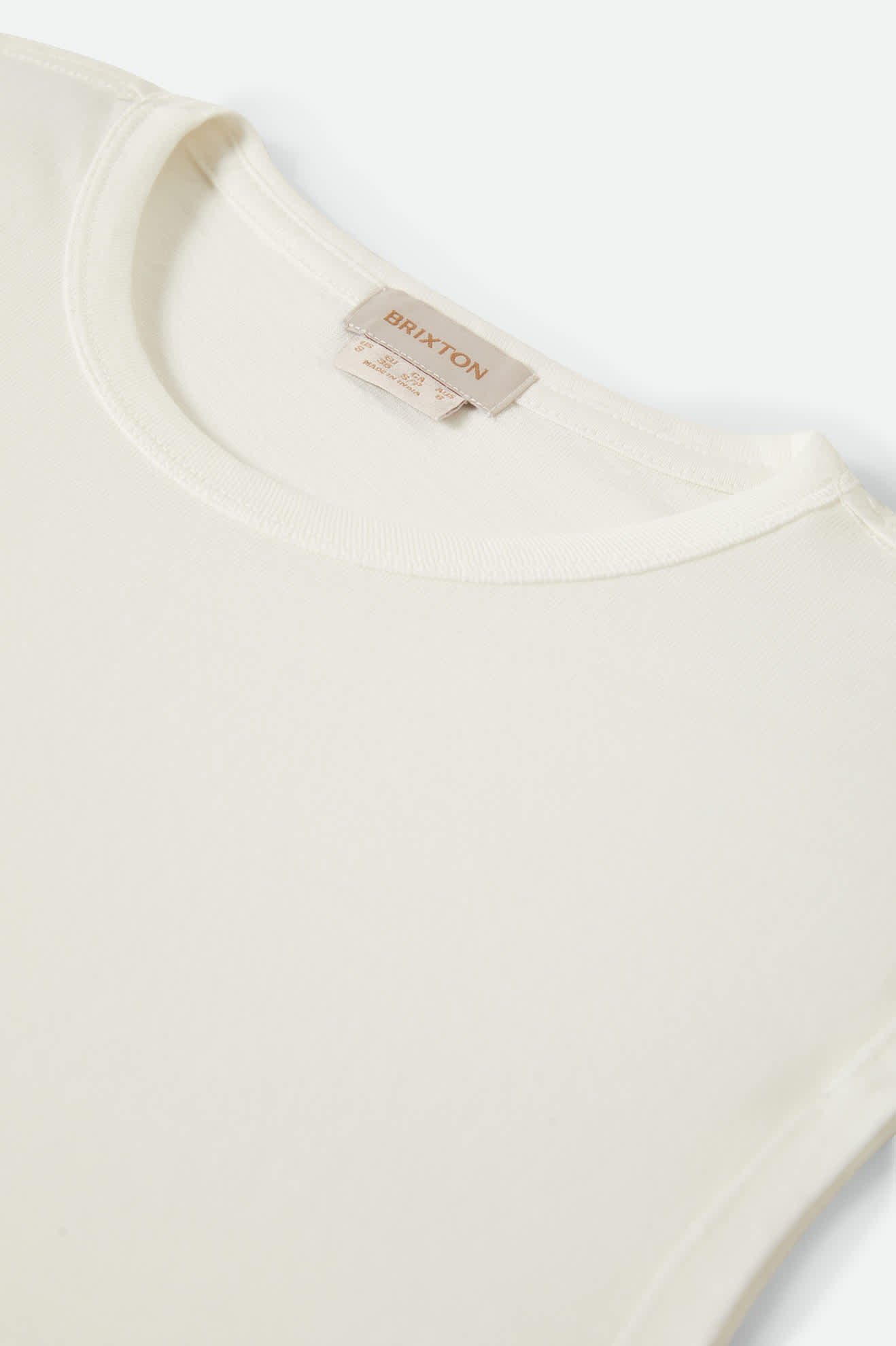 Carefree Organic Garment Dyed Muscle Tank - Off White
