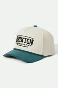 Pierson Netplus Snapback - Night Sage/Off White Corduroy