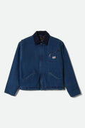 Altered Threads Lined Garage Jacket - Medium Wash Denim