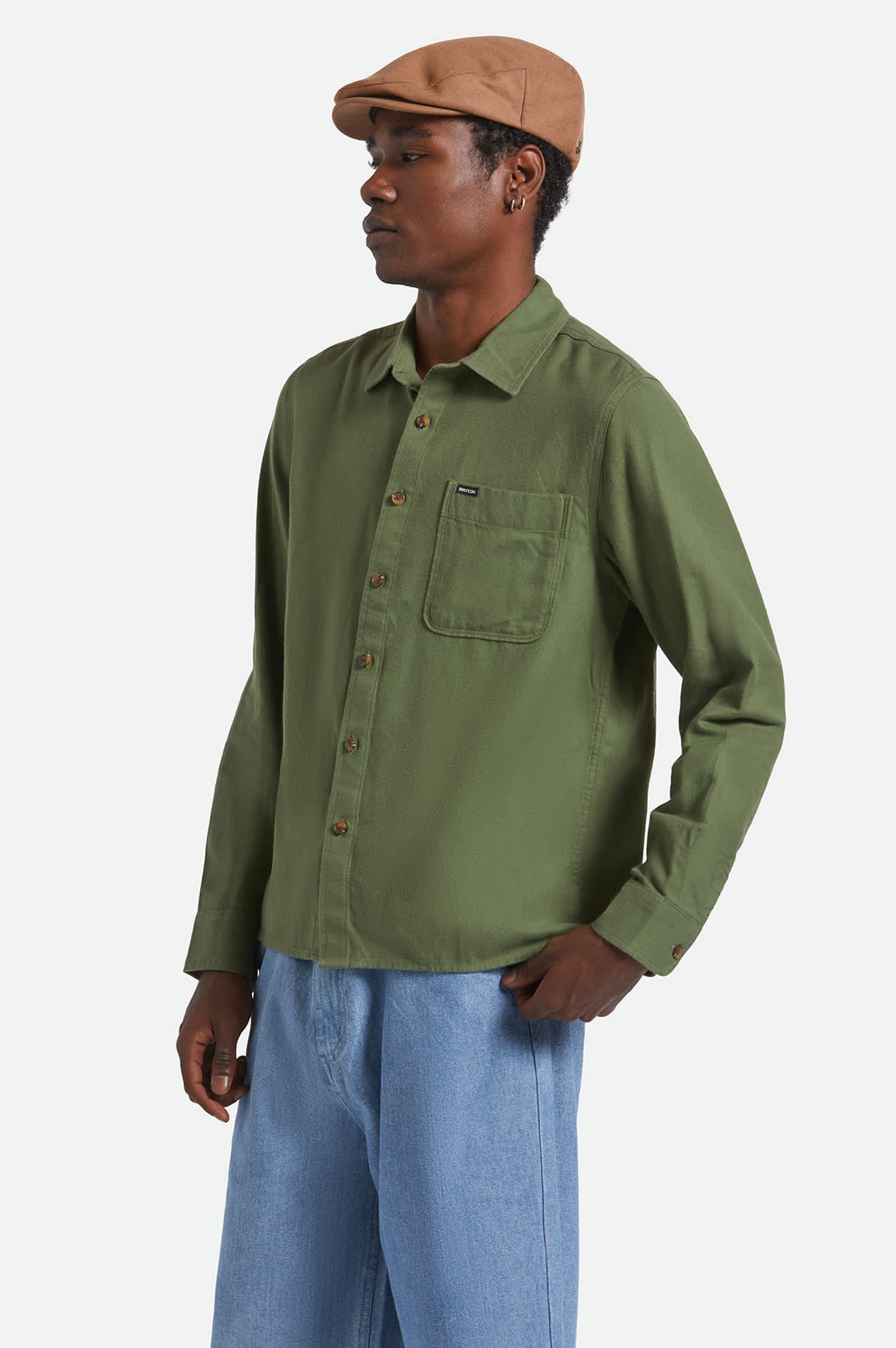 Hasting Lightweight Ultra Soft Flannel - Wild Green