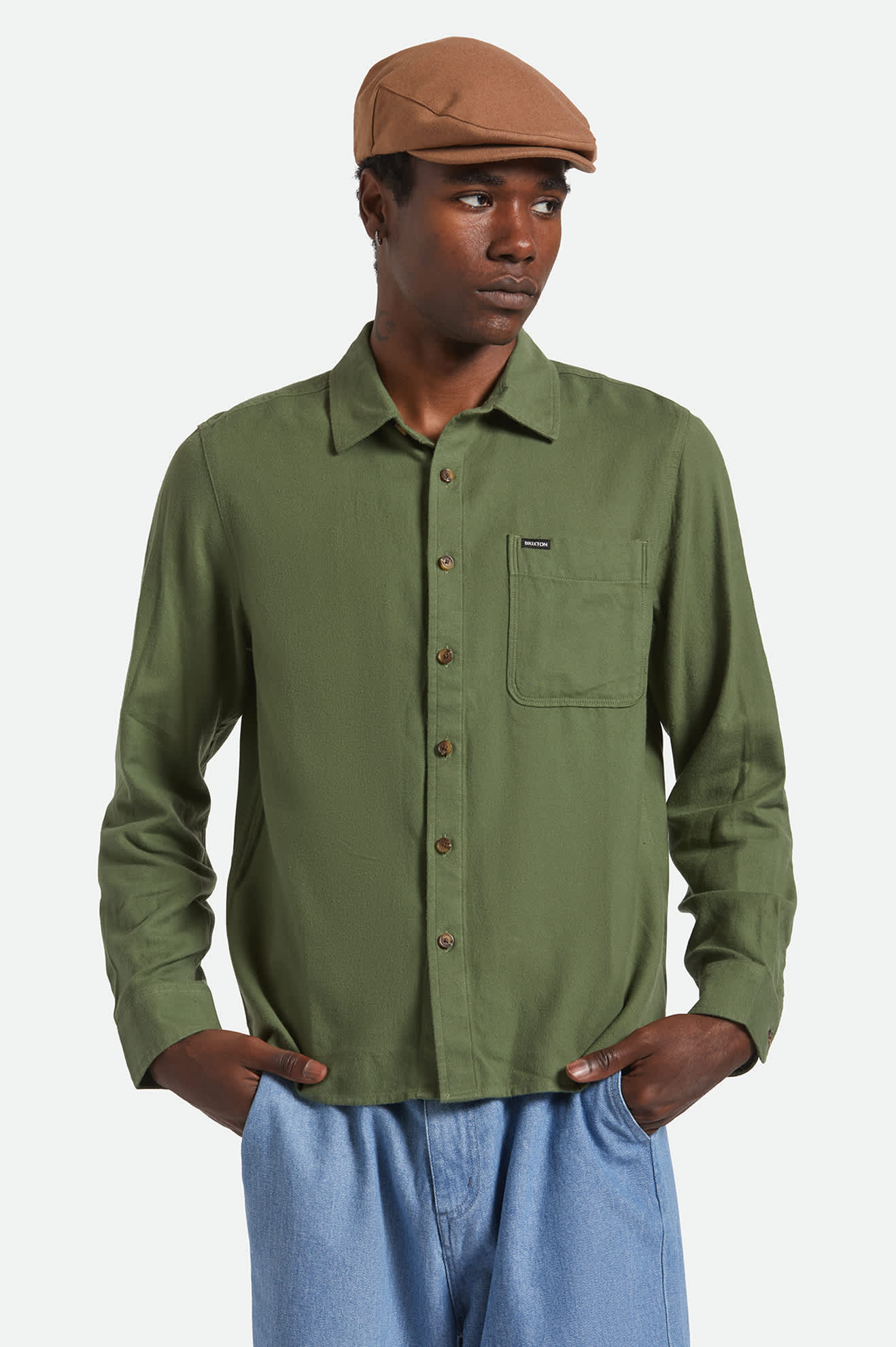 Hasting Lightweight Ultra Soft Flannel - Wild Green