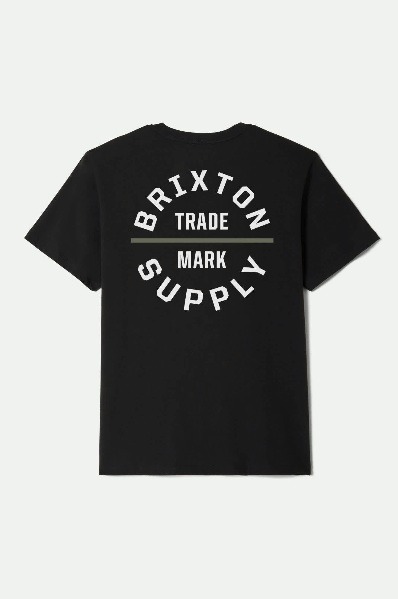 Oath V S/S Standard T-Shirt - Black /Olive Surplus/White