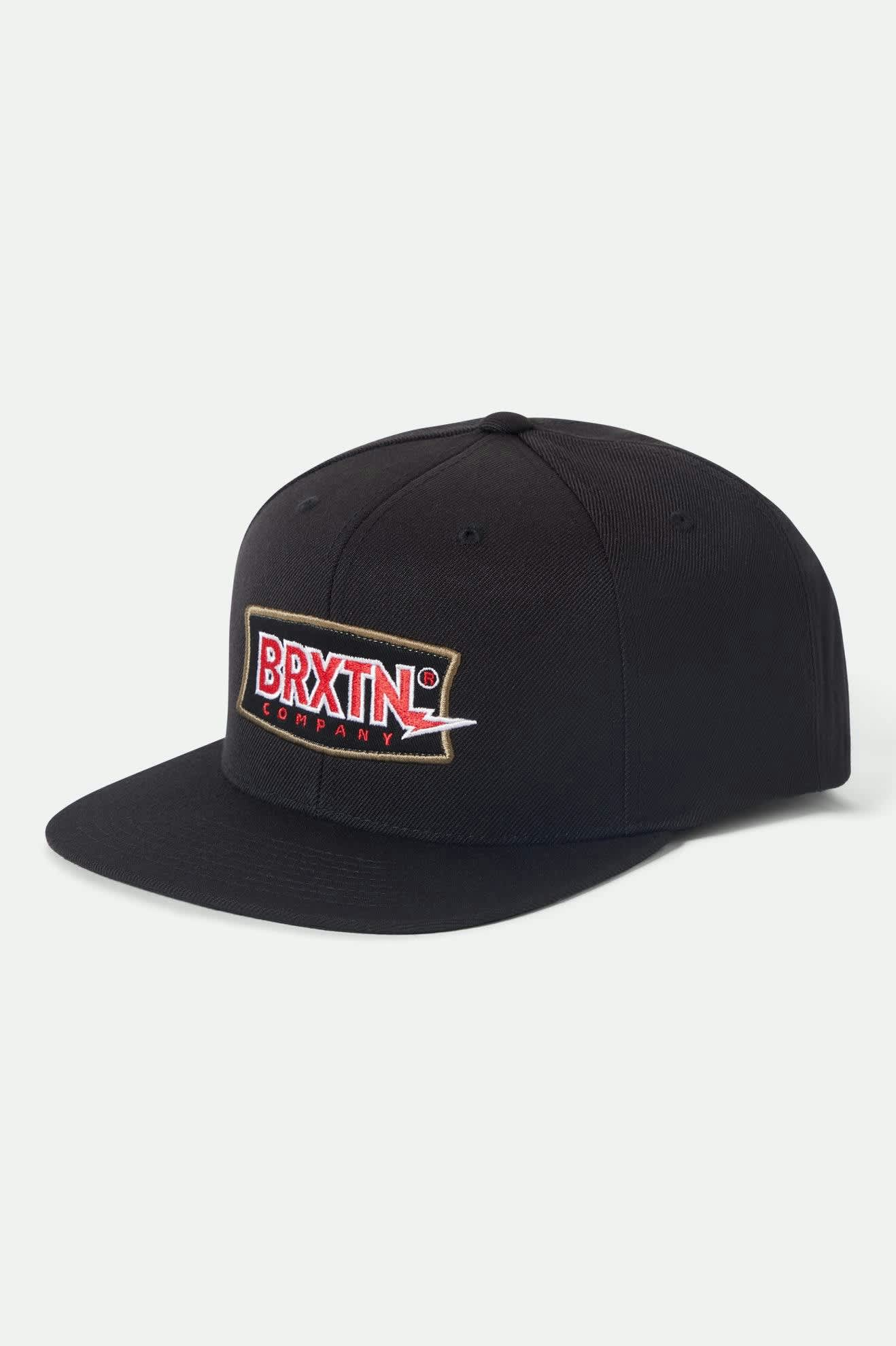 Lightning Snapback - Black