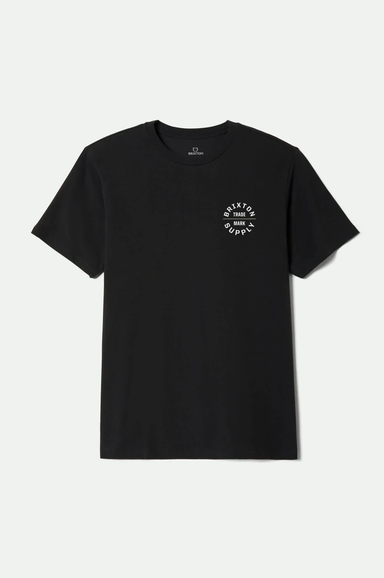 Oath V S/S Standard T-Shirt - Black /Olive Surplus/White