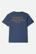 Gage S/S T-Shirt - Bering Sea Worn Wash