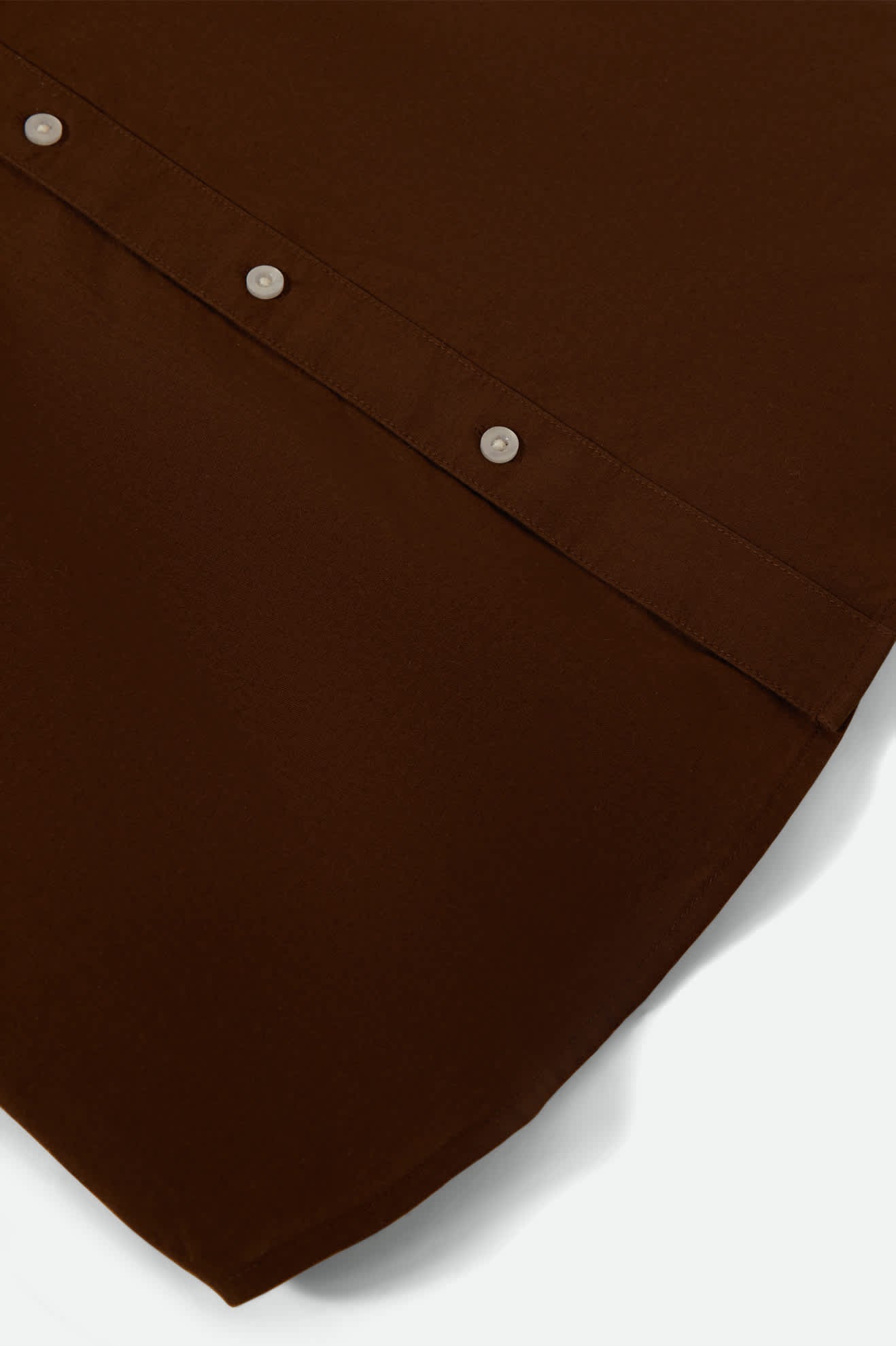 Charter Oxford S/S Shirt - Dark Earth Textured